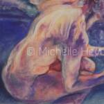 "Swallowing Spirit"
by Michelle Heyden
chalk pastel
18" x 24"