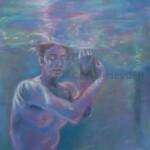"Melting Violet"
by Michelle Heyden
chalk pastel
17" x 11"
