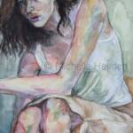 "Without Words"
by Michelle Heyden
Watercolor
18.5" x 14.5"